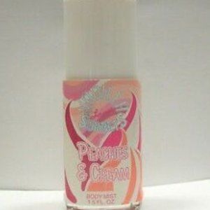Vintage Love's by Mem Vanilla Sorbets Peaches & Cream Body Misst 1.5 oz … HTF